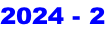2024 - 2