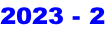 2023 - 2